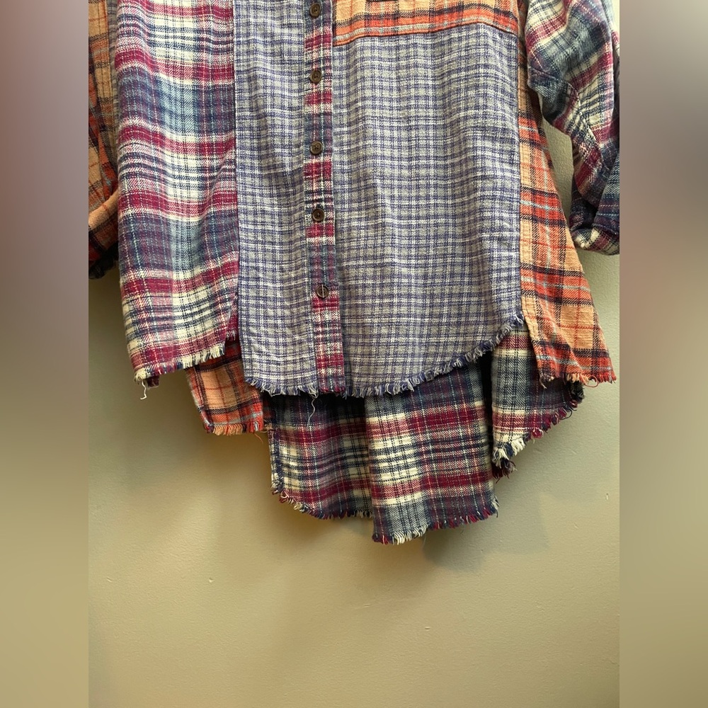 Urban Outfitters BDG Ted Patchwork Flannel - Picture 8 of 10